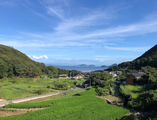 田尻の里山風景（別中地区より）
