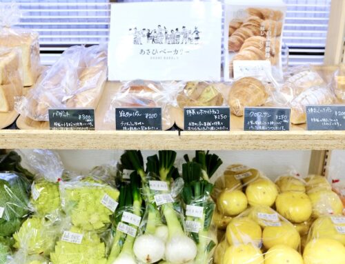 田尻郵便局マルシェに「あさひベーカリー」のパンが届きました